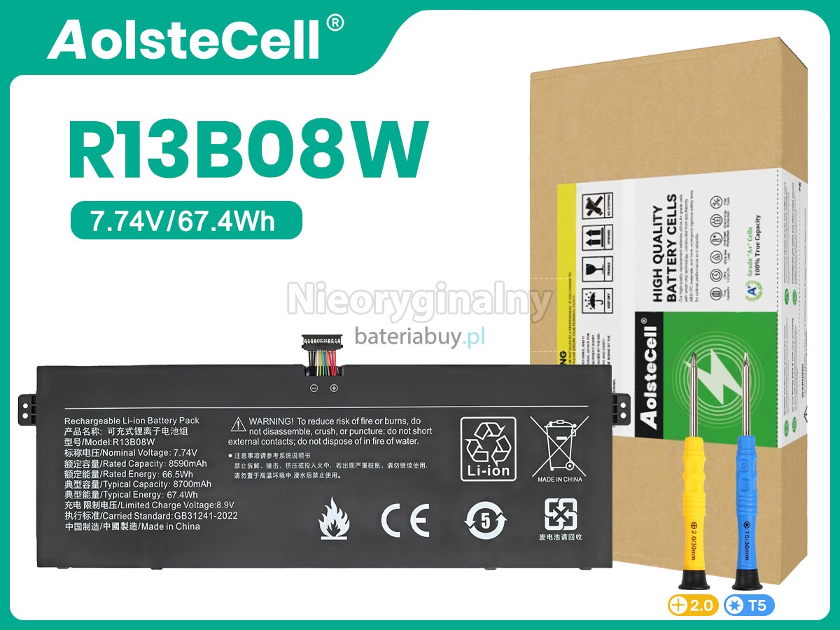 XiaoMi R13B08W bateria