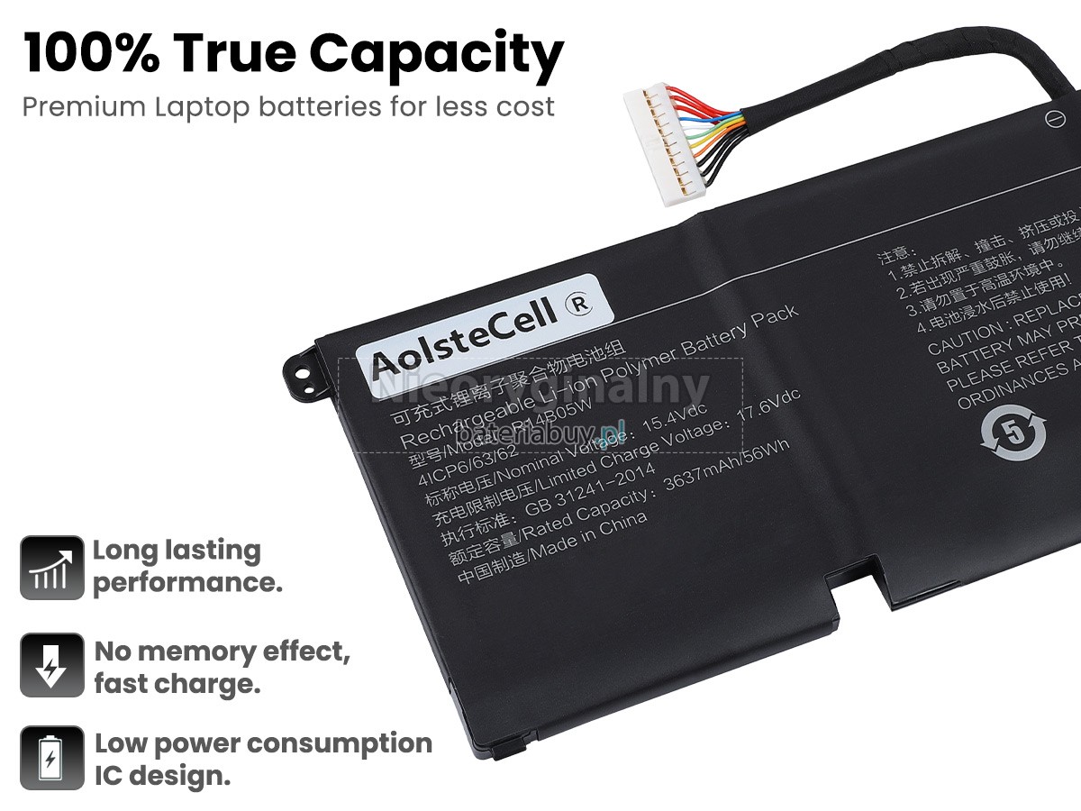 XiaoMi PRO X 14 bateria