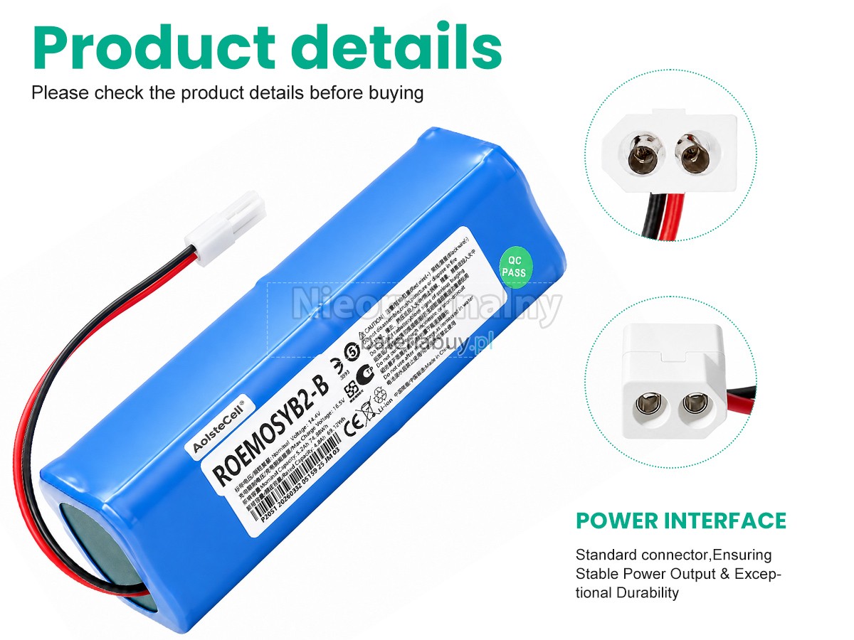 Bateria do Odkurzacz XiaoMi D093-4S2P