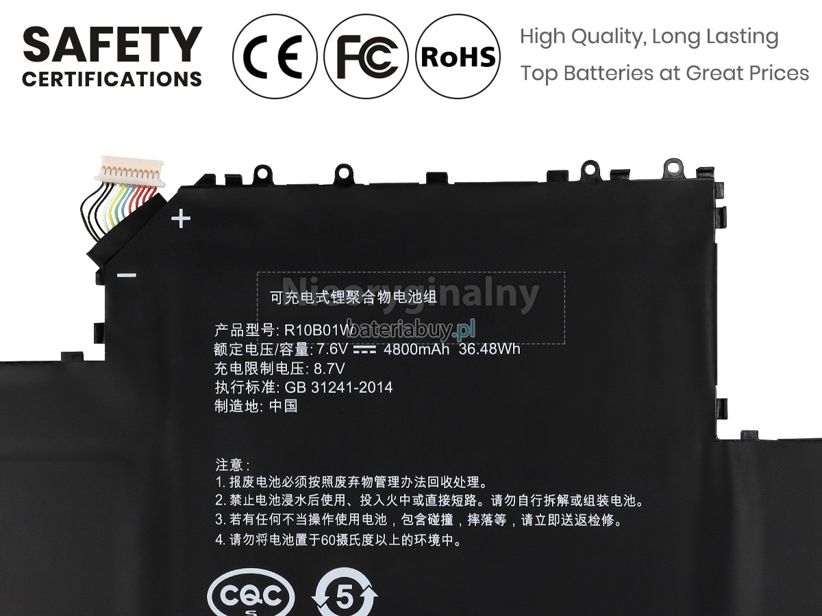 XiaoMi MI AIR 12.5 INCH bateria