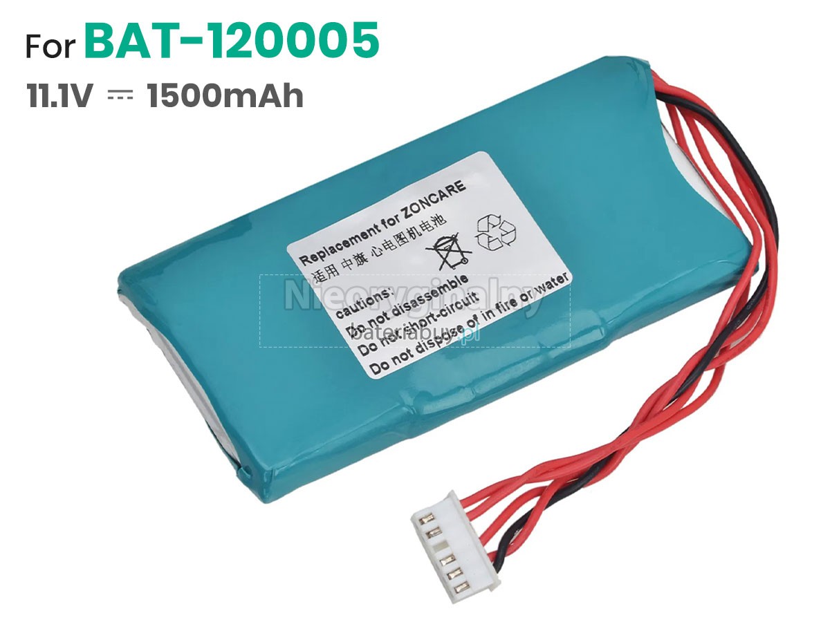 Zoncare ECG-6B bateria