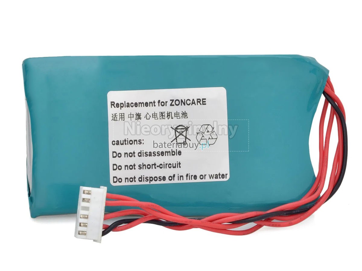 Zoncare ECG-6B bateria