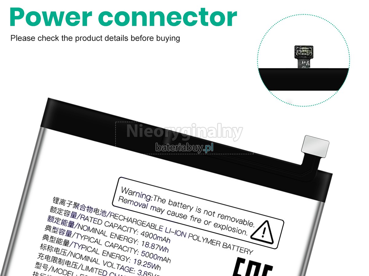 ZTE E6718ZTE-B bateria