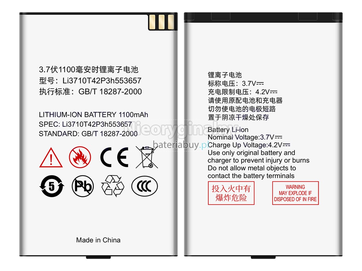 ZTE CBS718 bateria