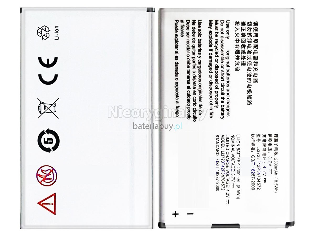 ZTE MF91 4G WIFI bateria